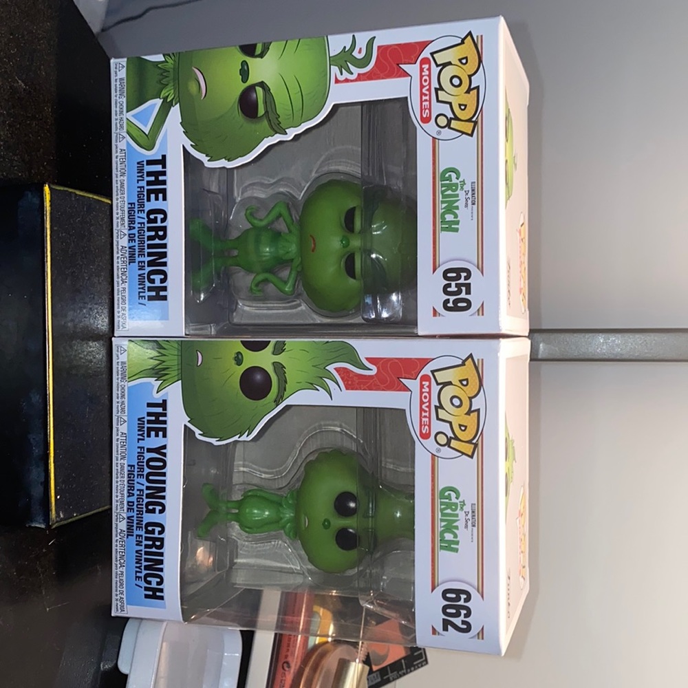Grinch bundles funko pops